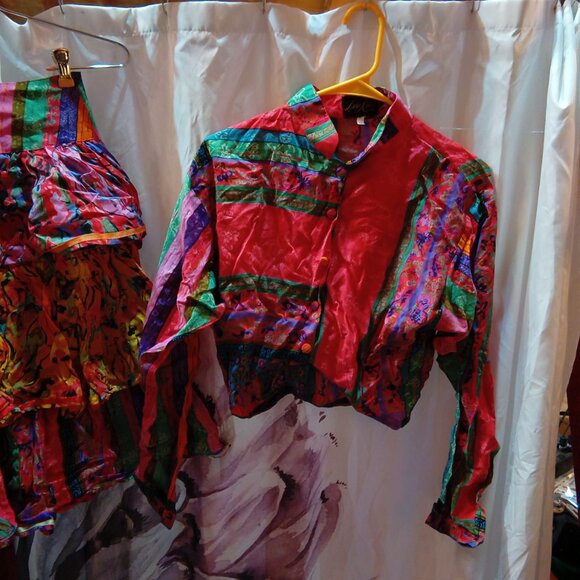 COPY - Dosa kerby? Very pretty top and skirt  top size 36 skirt 34 colorful! vi… - Picture 5 of 13